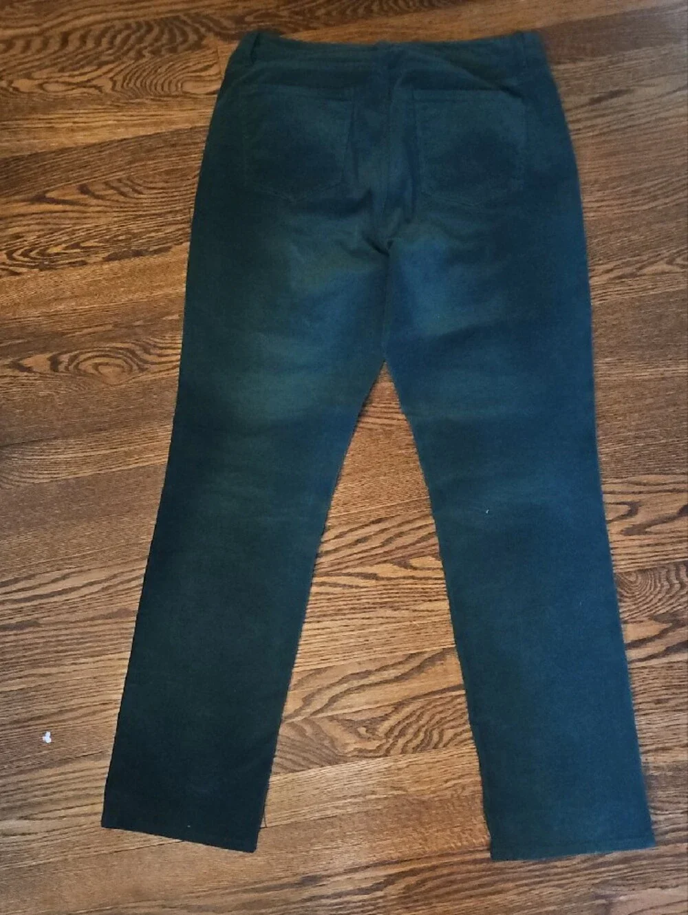 Talbots Teal Corduroy Five-Pocket Pants